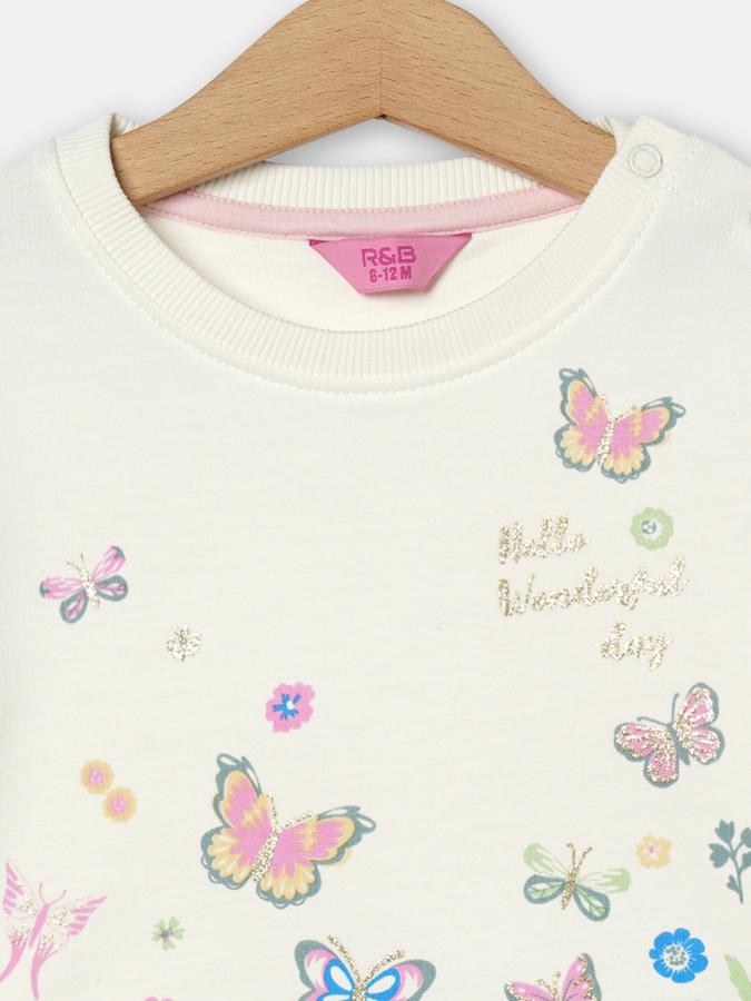 R&B Blue Girls Sweatshirt image number 2