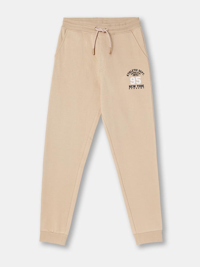 R&B Boys Beige Track Pant & Joggers image number 0