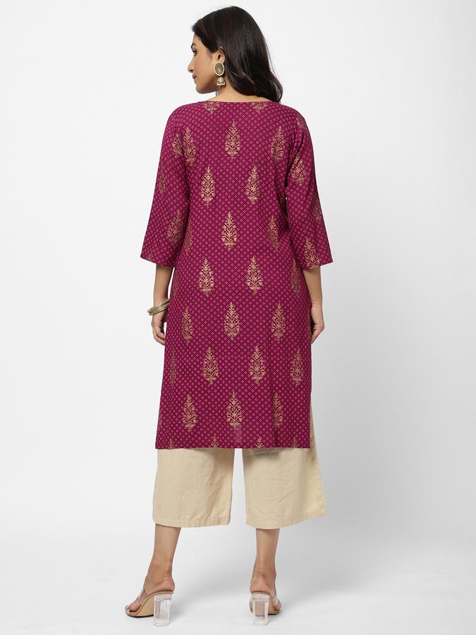 R&B Women Wine Kurtas image number 2