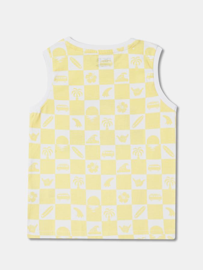 Boys Graphic Print Relaxed Fit Round-Neck T-Shirt image number 1
