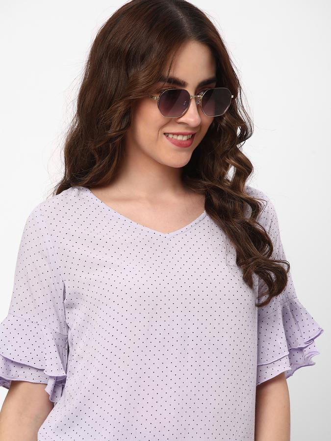 R&B Women Purple Tops