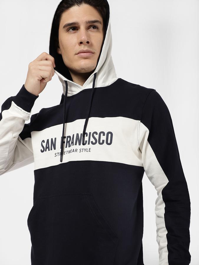 R&B Blue Men Sweatshirts & Hoodies