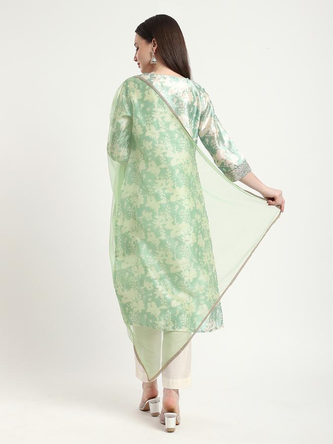 Women Viscose Blend Floral Printed Kurta And Palazzo Set