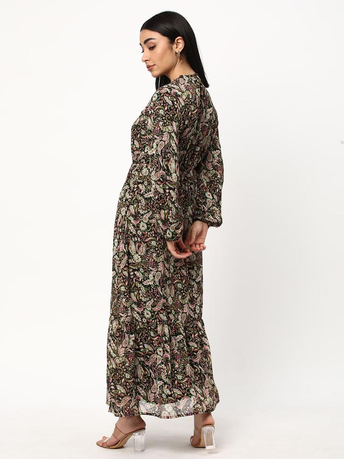 Women Printed A-line Dress image number 2