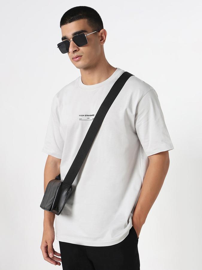 MENS Short Sleeves CREW NECK GRAPHIC TEES- RELAX FIT
