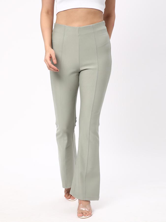 R&B Women's Flared Ponte Pants image number 0