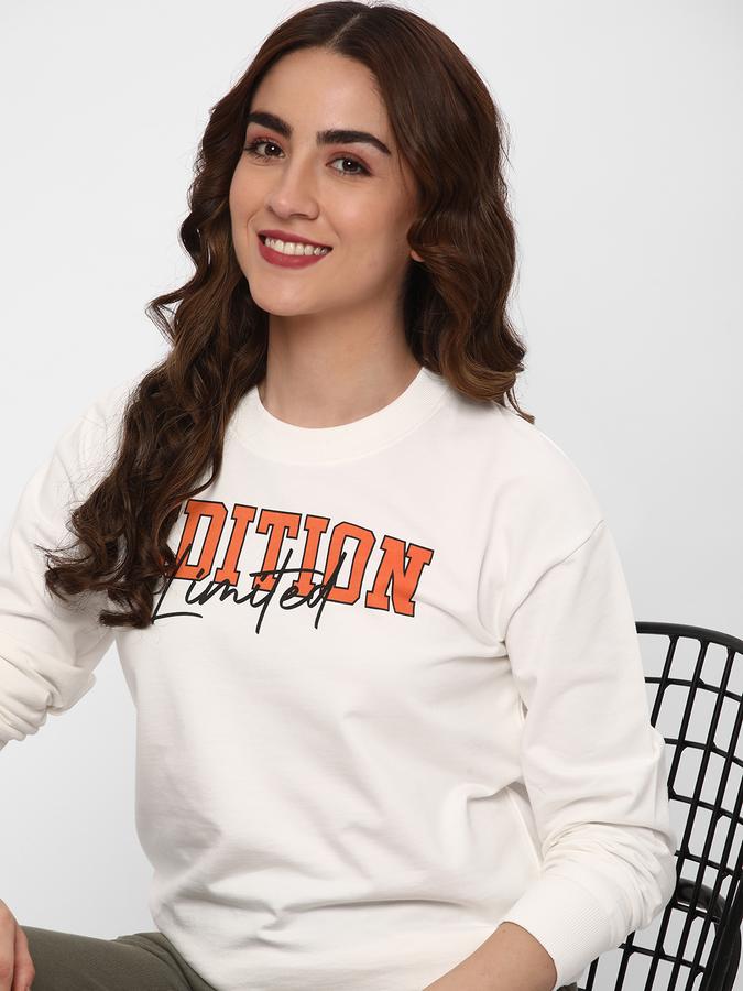 R&B Women White Sweatshirts