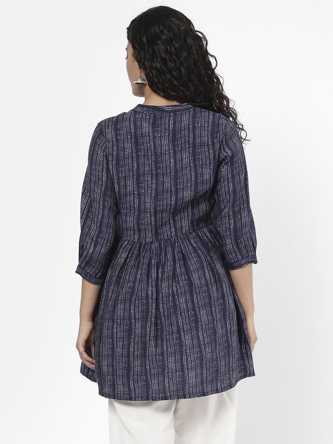 R&B Blue Women Tops & Kurtis image number 2