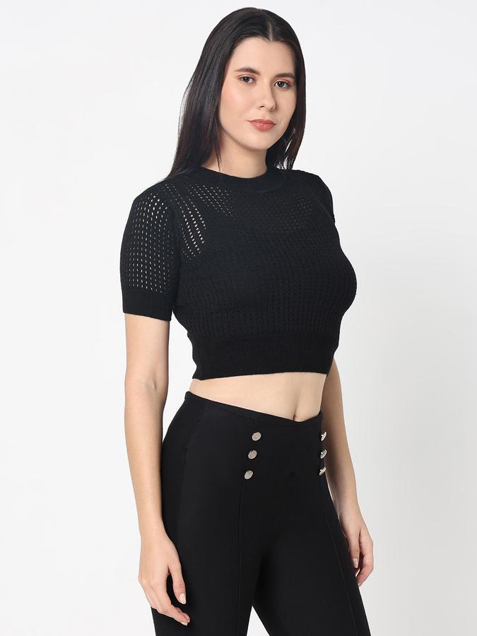 Casual Solid Women Top image number 3