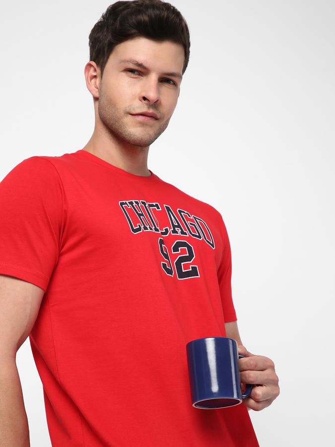 R&B Men Red T-Shirt image number 0
