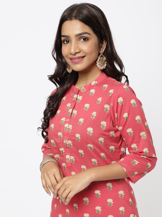 R&B Women Pink Kurtas image number 0