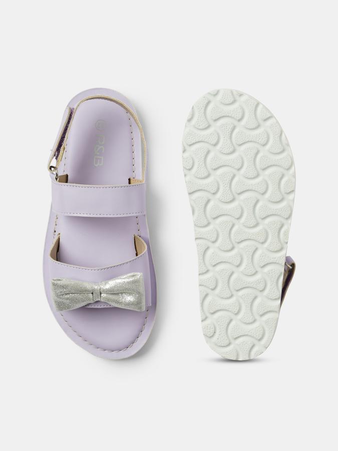 R&B Girls Lilac Sandals image number 3