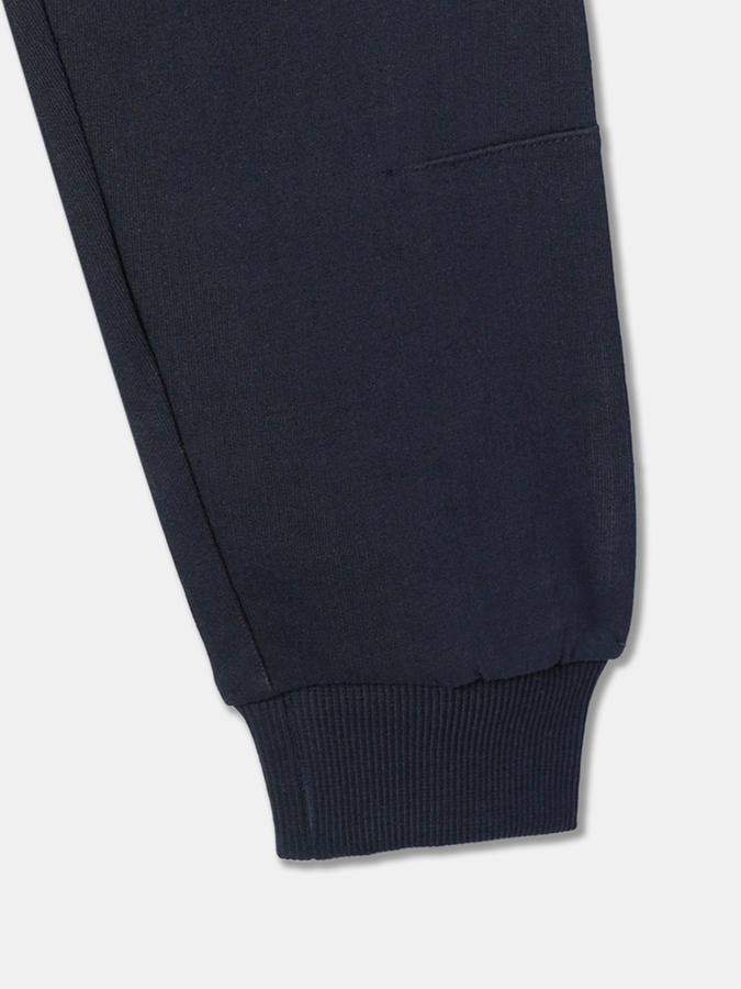 Boys Typographic Print Joggers with Drawstring Waist image number 2
