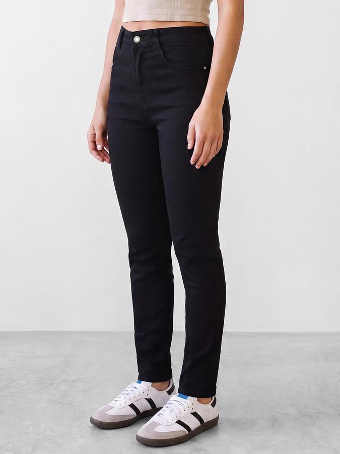 R&B Women Black High-Rise Denim Jeans