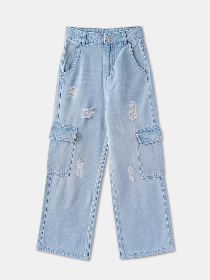Girls Denim Pant