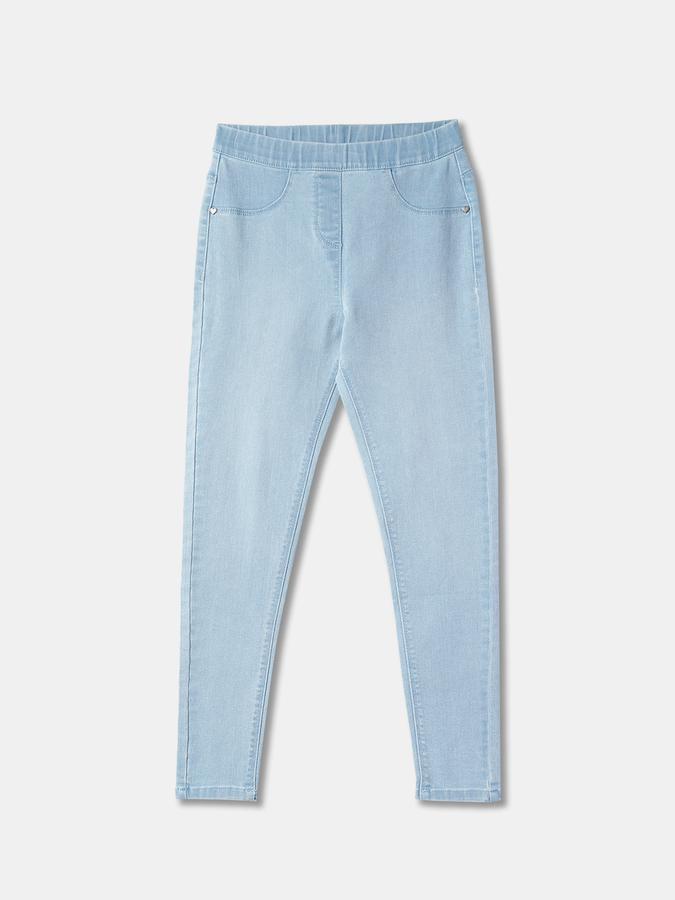 Girls Mid-Rise Straight Fit Jeans