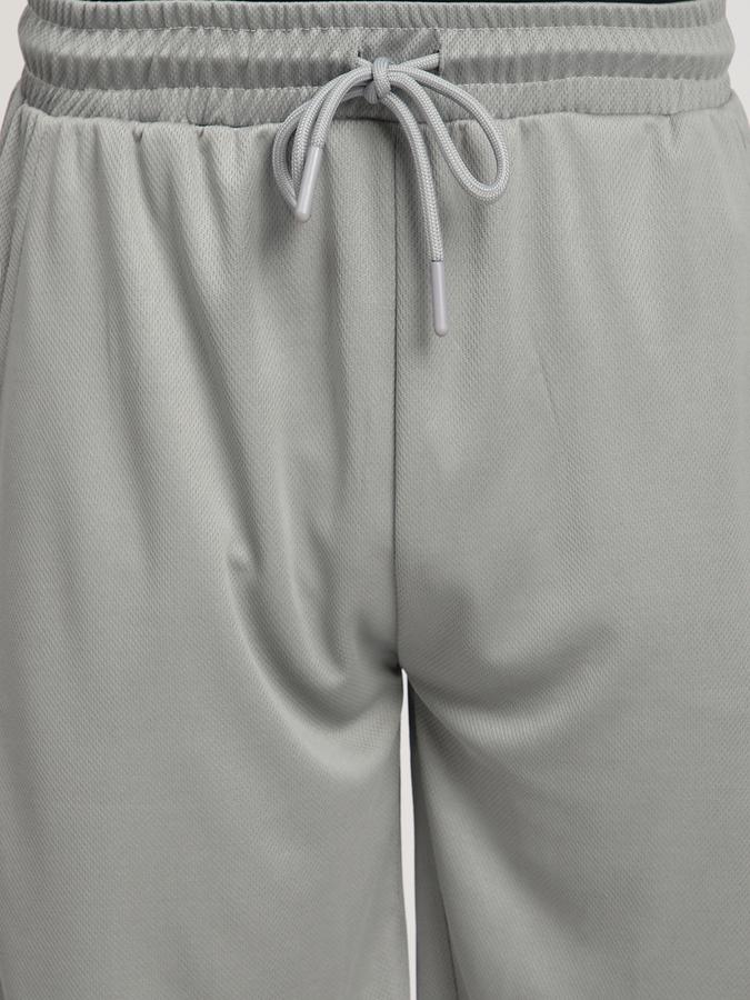 Boys Polyester Regular Fit Drawstring Clean Hem Shorts