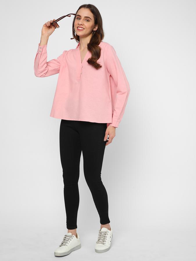 R&B Women Pink Tops image number 1