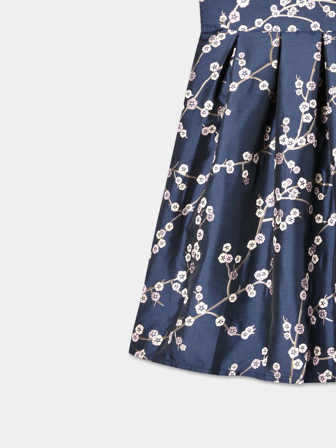R&B Girl's Jacquard Partywear Dress image number 3