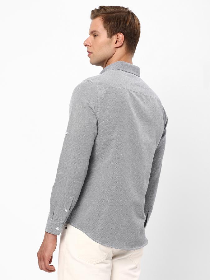 R&B Men Blue Casual Shirts image number 2
