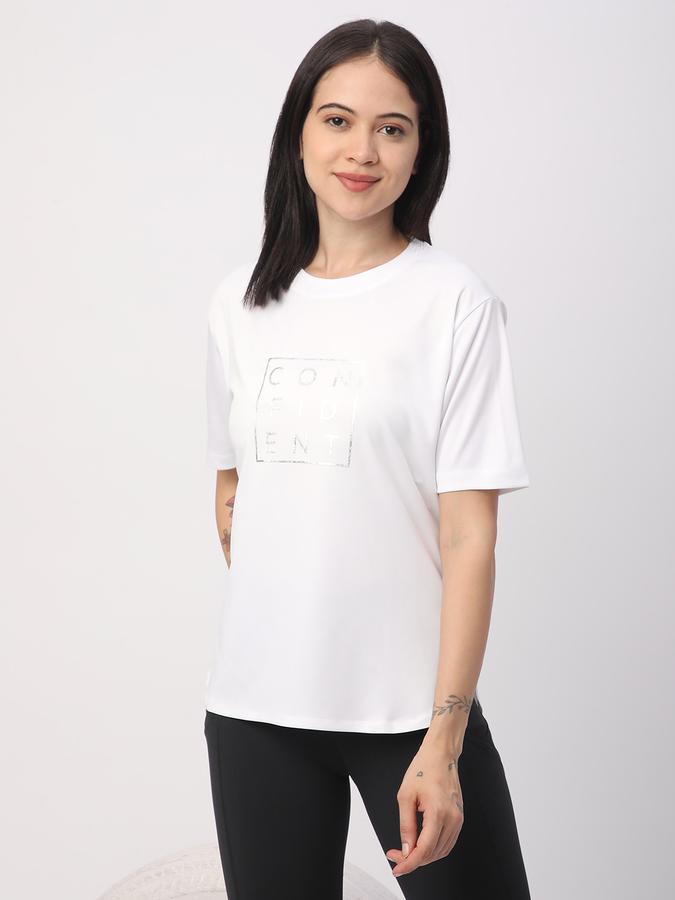 Printed Women Round Neck T-Shirt image number 0