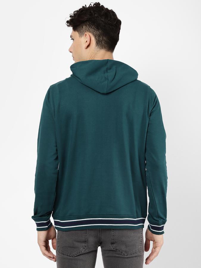 R&B Olive Men Sweatshirts & Hoodies image number 2