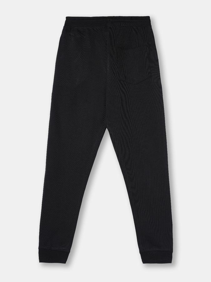 R&B Boys Black Track Pant & Joggers image number 1