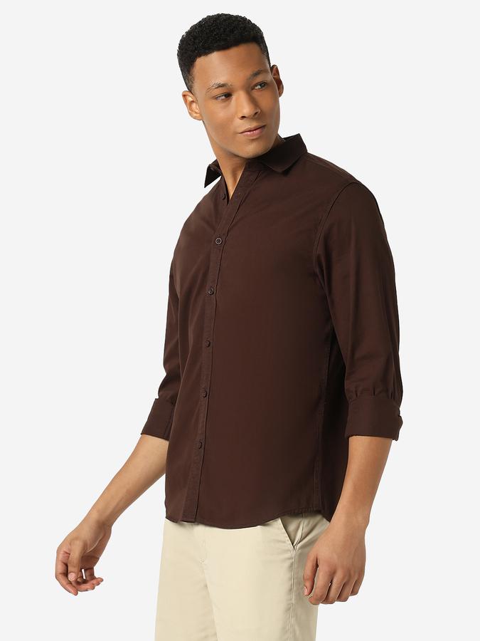 Men Solid Casual Shirt image number 2