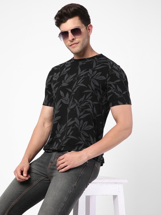 R&B Men Black T-Shirt