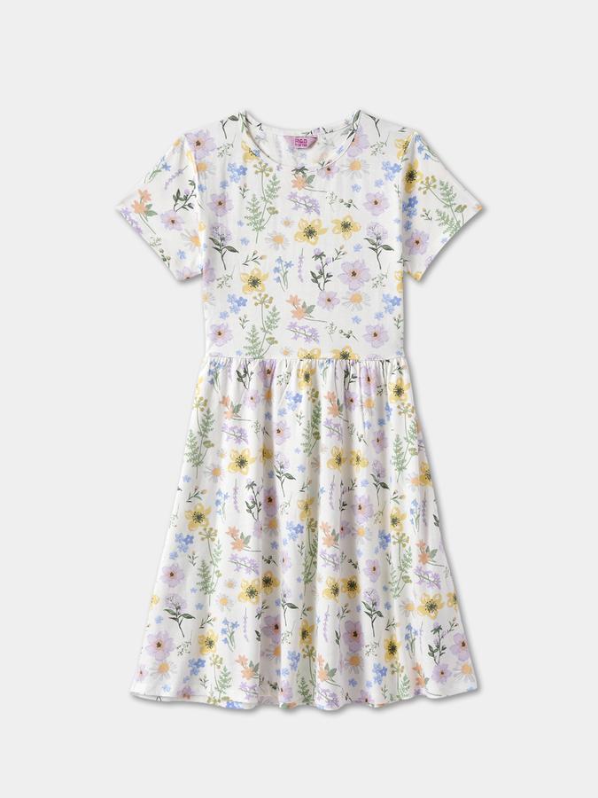 Girls Midi/Knee Length Casual Dress 
