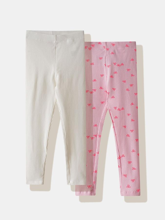 R&B Girls Multi color Printed Leggings