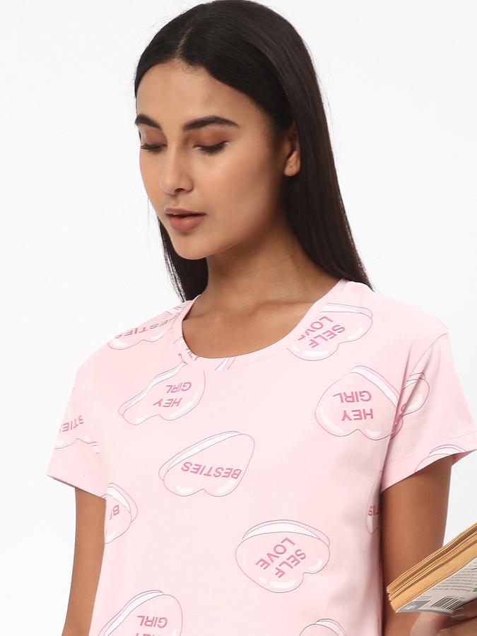 R&B Womens Pink Night Dresses image number 0