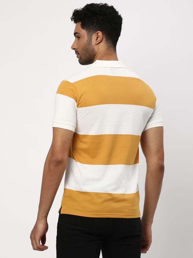 R&B Men's Striper Polo image number 2