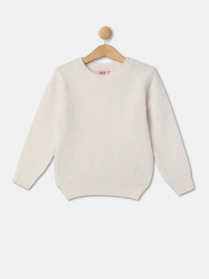 R&B Girl's Round Neck Sweater