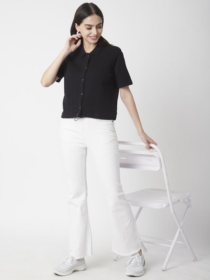 Casual Solid Women Top image number 1