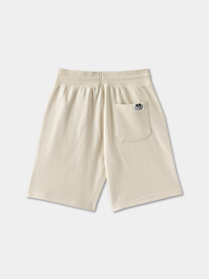 Boys Cotton Blend Relaxed Fit Drawstring Waist Knit Shorts