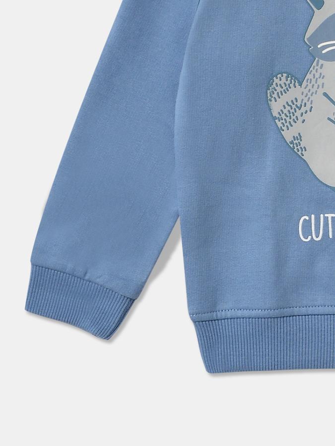 Full Sleeve Graphic Print Baby Boys Sweatshirt image number 3