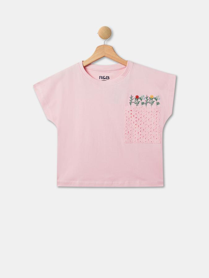 Floral Print Round-Neck Top image number 0