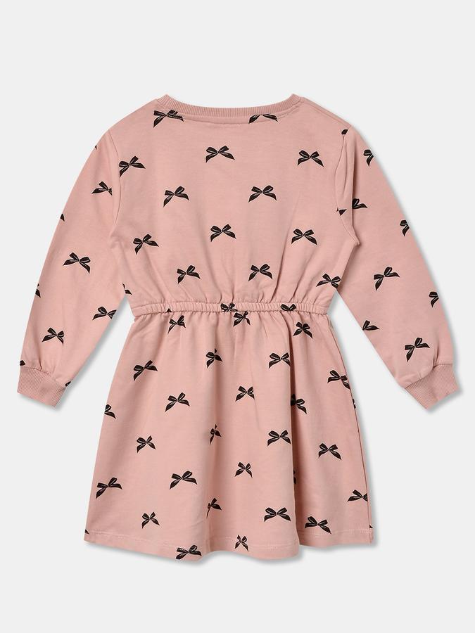 Girls Midi/Knee Length Casual Dress 3/4 Sleeve data-index=