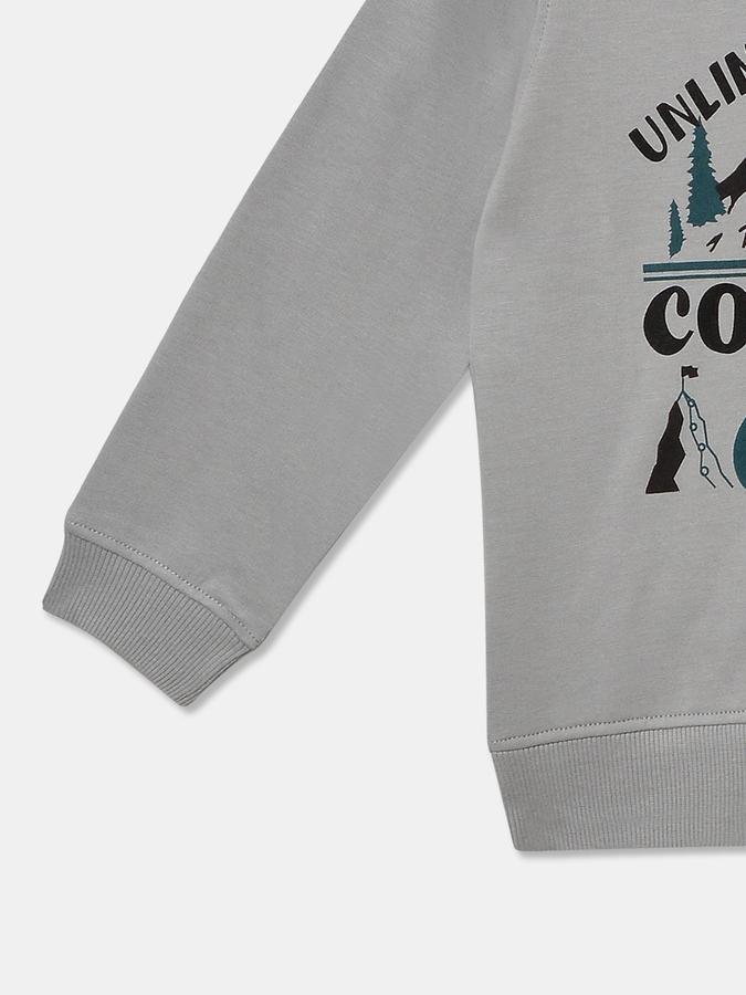 Full Sleeve Graphic Print Boys Sweatshirt image number 3