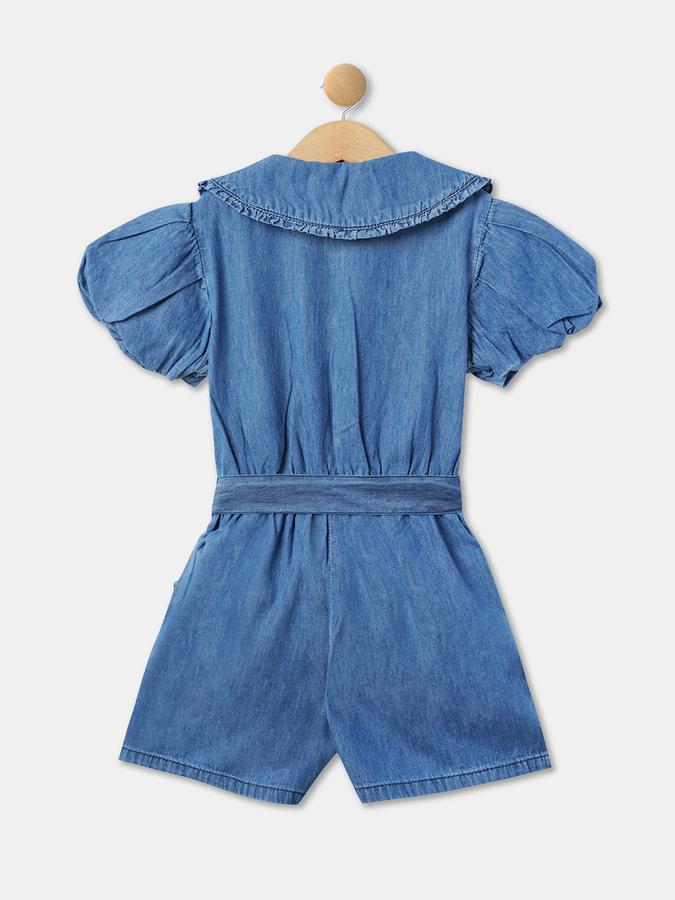 R&B Girls Blue Casual Dresses image number 1
