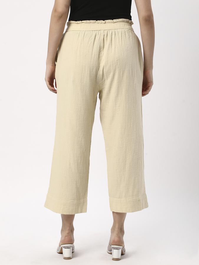 Women Solid Pants & Trousers image number 2