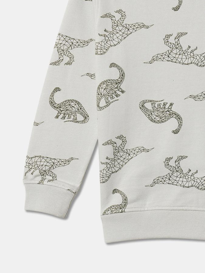 Full Sleeve Graphic Print Boys Sweatshirt image number 3