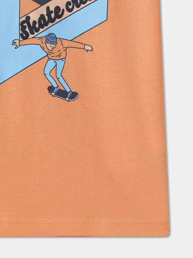 Boys Regular Fit Short Sleeve Crew Neck T-Shirt