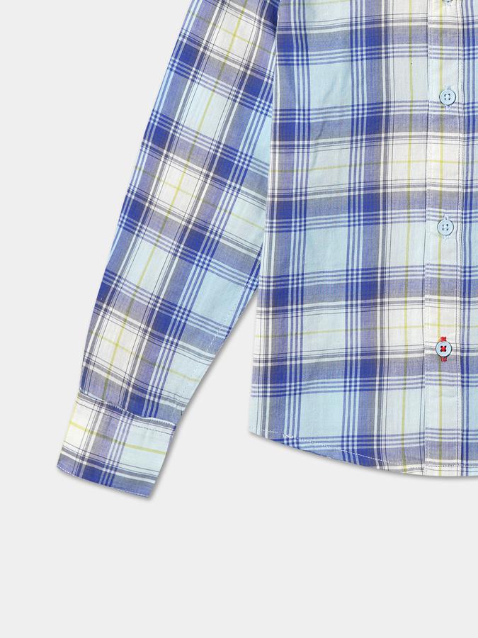 R&B Boy's Checks Shirt data-index=