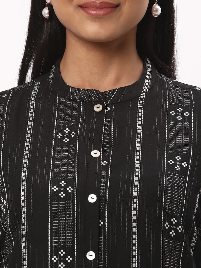 Women Printed Straight Kurta image number 3