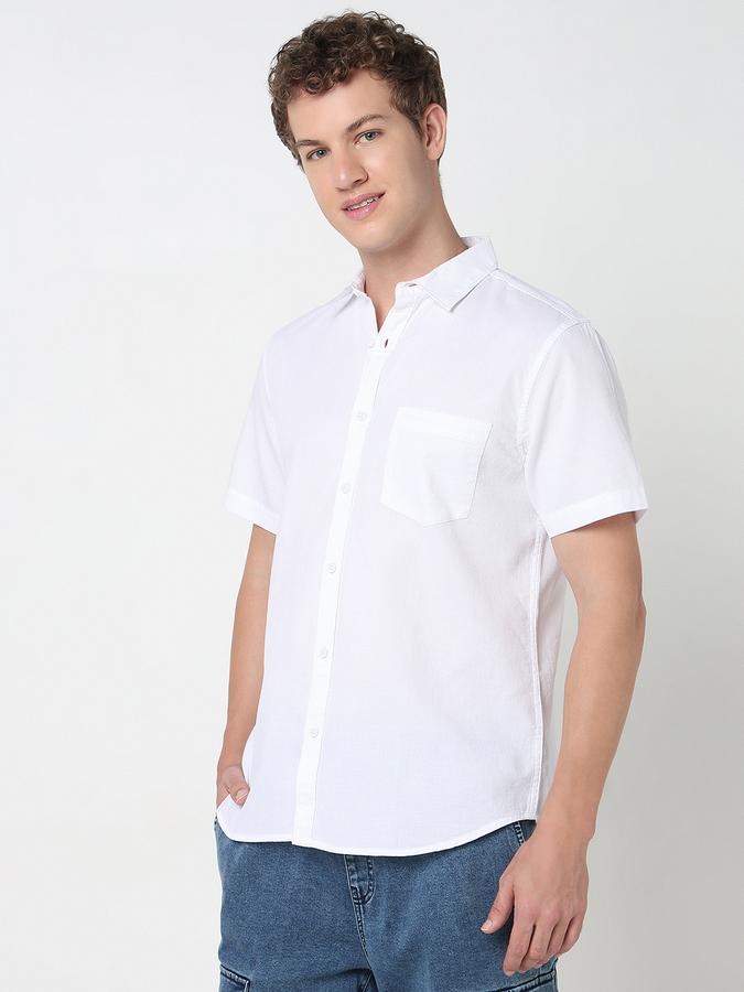 R&B MENS Long sleeves Casual Solid SHIRT image number 1