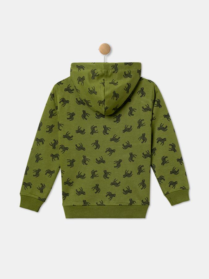 R&B Boys Olive Sweatshirts & Hoodies image number 1