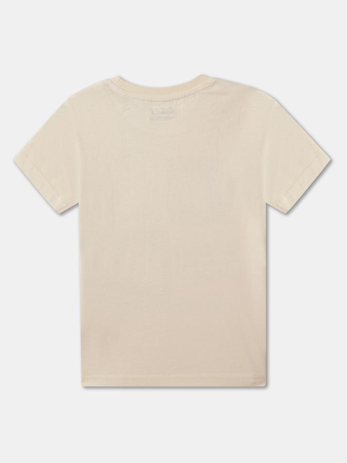 Boys Graphic Print Relaxed Fit Round-Neck T-Shirt image number 1