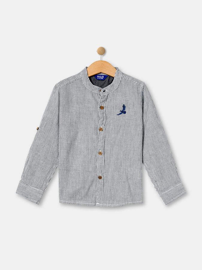 R&B Boys Navy Shirts image number 0